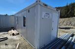20 fots kontor / pauserom container, sandwich
