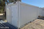 20 fots kontor / pauserom container, sandwich
