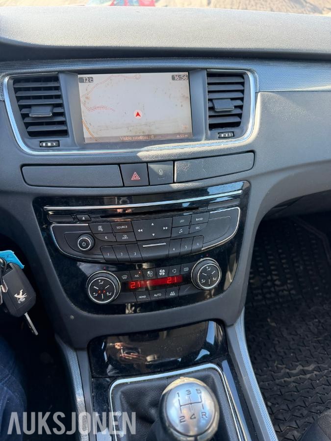 2011 Peugeot 508 1,6D 112HK,EU-GODKJENT 6-2027, 186500km
