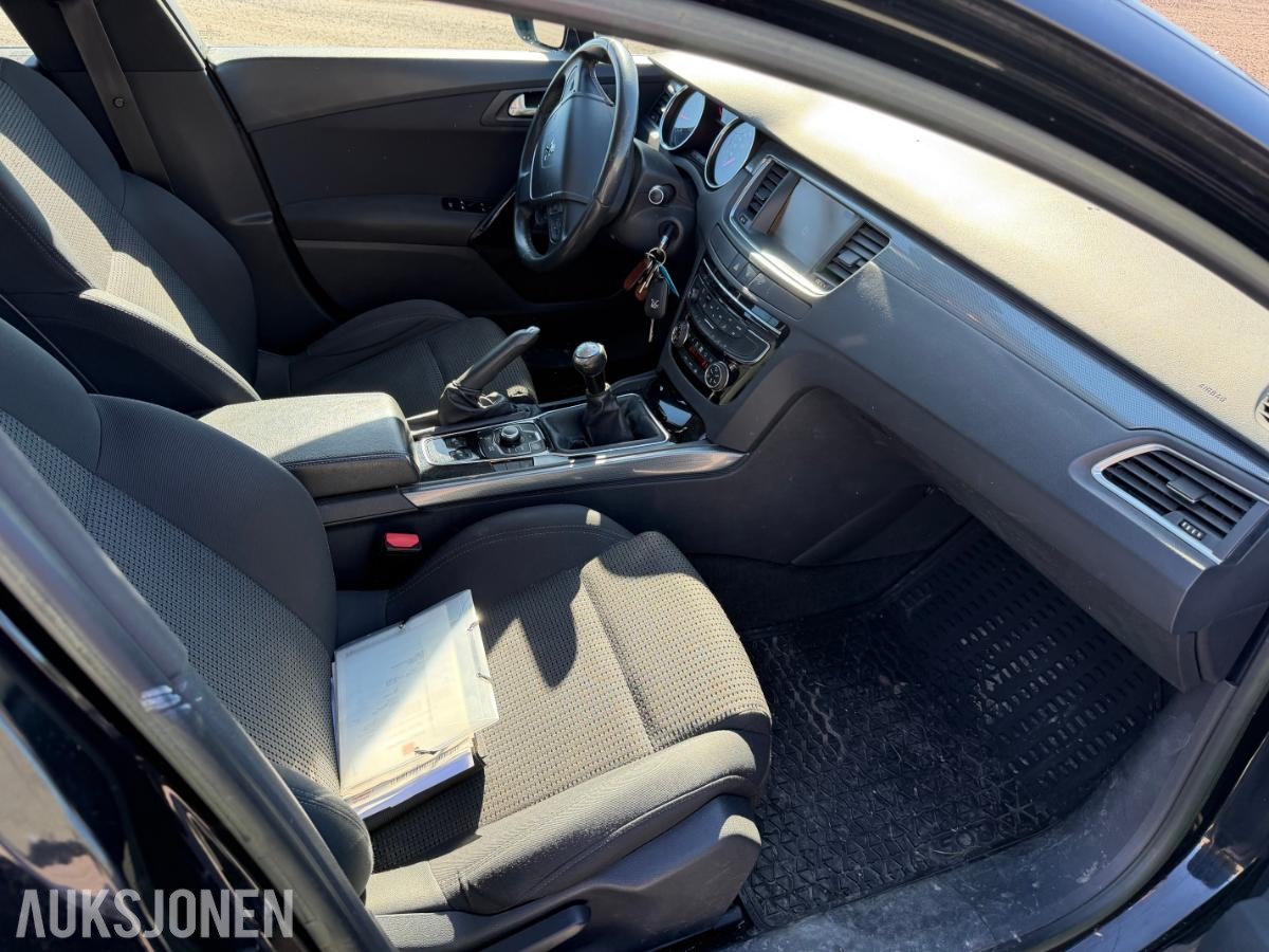 2011 Peugeot 508 1,6D 112HK,EU-GODKJENT 6-2027, 186500km