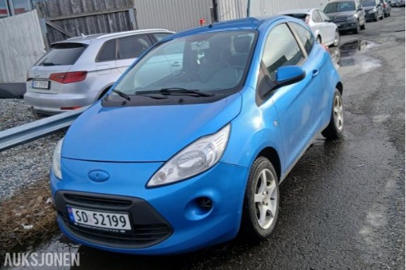 2010 Ford Ka 1.2 69hk Reparasjonsobjekt