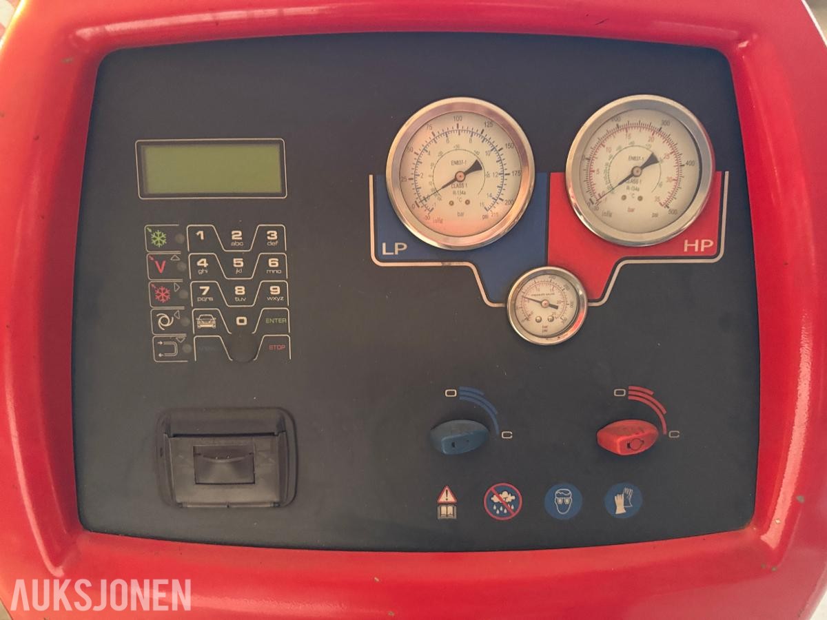 2010 Robinair Cooltech AC690 Pro AC-servicestasjon klimaanlegg