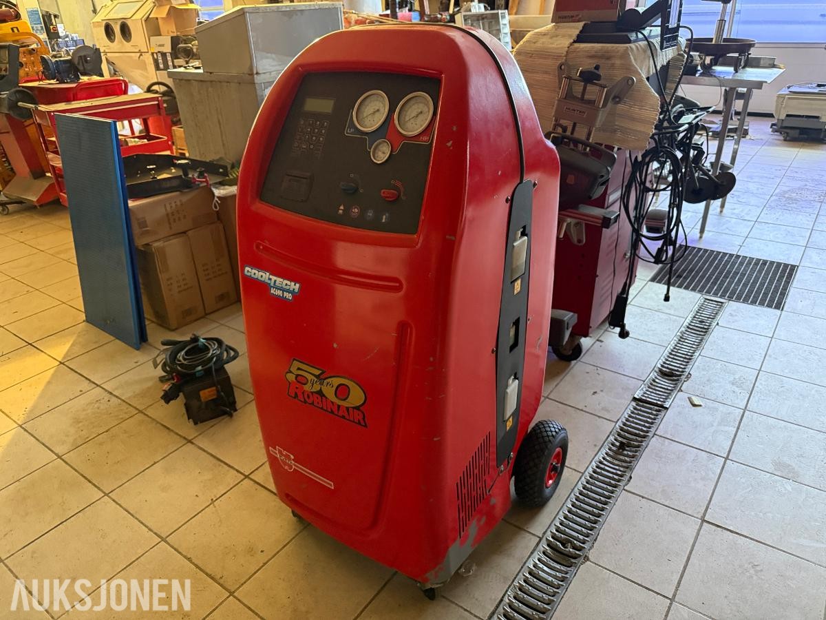 2010 Robinair Cooltech AC690 Pro AC-servicestasjon klimaanlegg