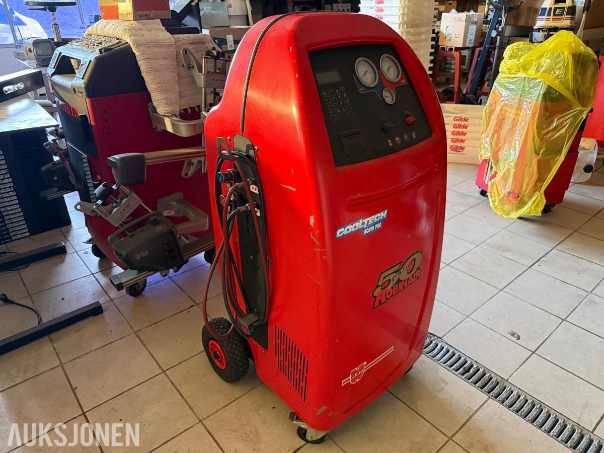 2010 Robinair Cooltech AC690 Pro AC-servicestasjon klimaanlegg