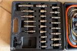 Transmission fluid oil exchanger 93019 Central Machinery + adaptersett