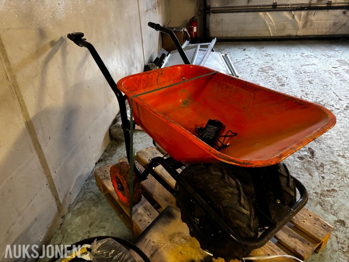 Astrix elektrisk trillebår EWD300A-80 – 300 kg kapasitet