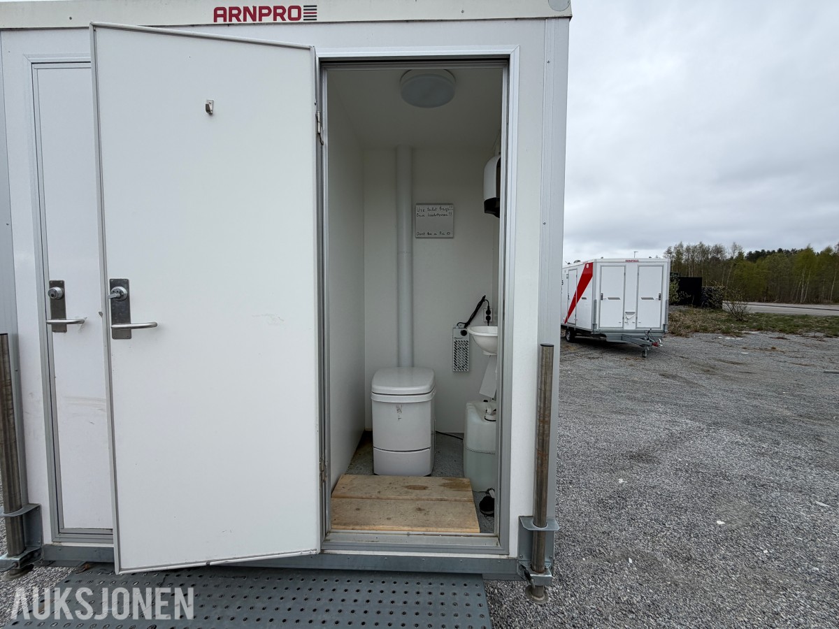 Arnpro Mannskasvogn - Spiserom - Toalett - Lager