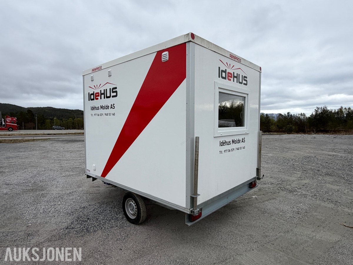 Arnpro Mannskapsbrakke - Toalett - Spiserom