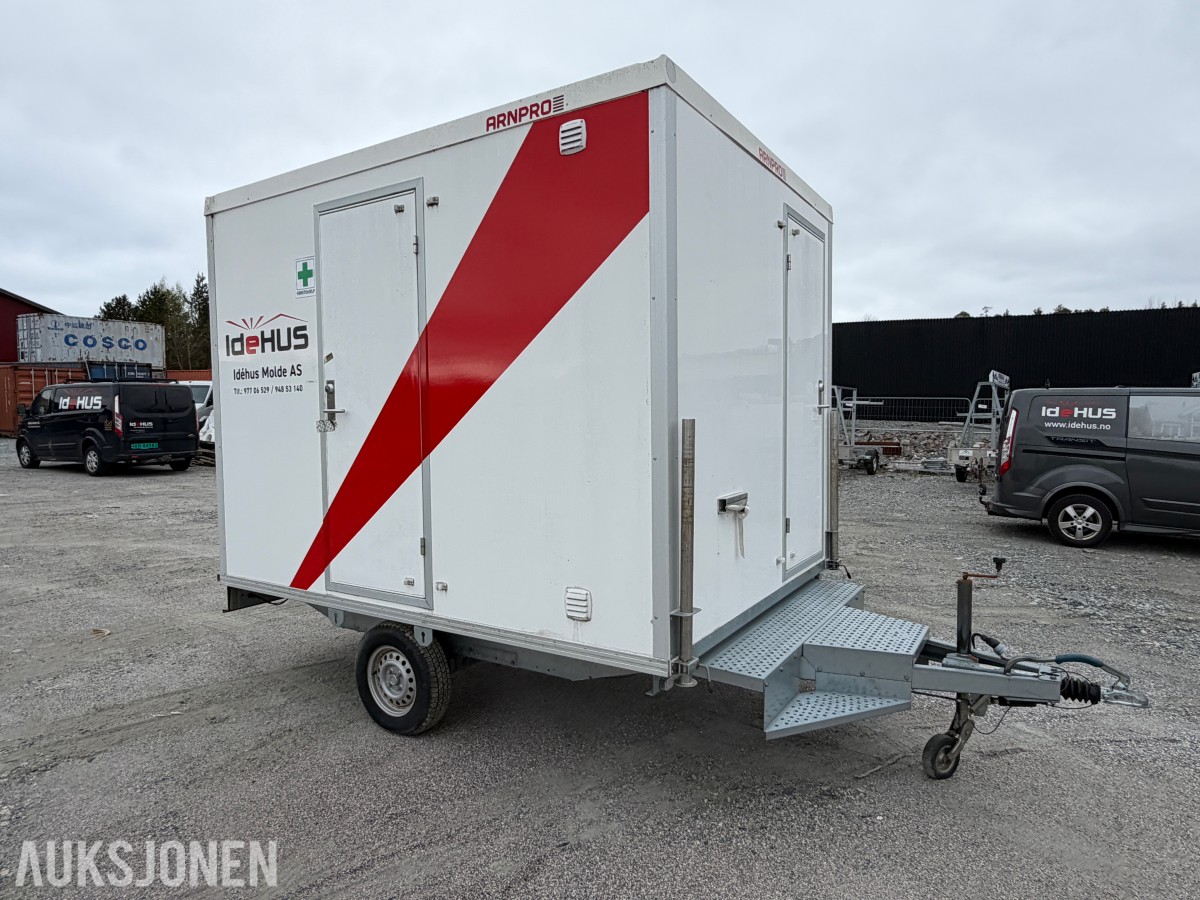 Arnpro Mannskapsbrakke - Toalett - Spiserom