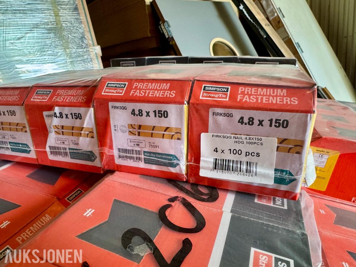 Simpson Strong-Tie Premium Fasteners 4.8 x 150 Firkantspiker