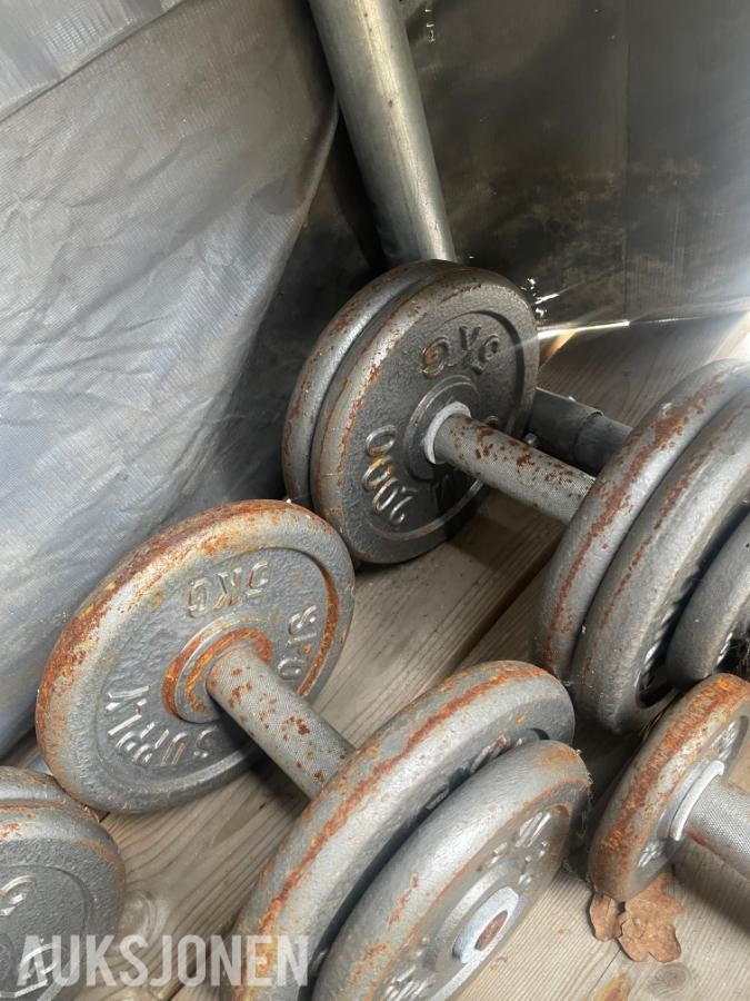 GYM 2000 -  Diverse  vekter
