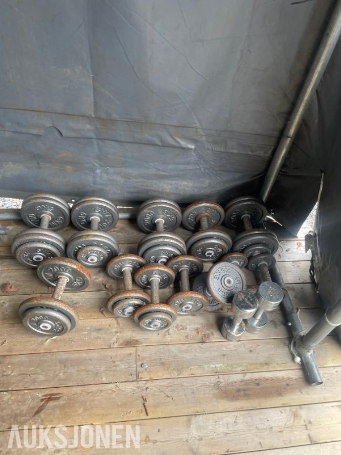 GYM 2000 -  Diverse  vekter