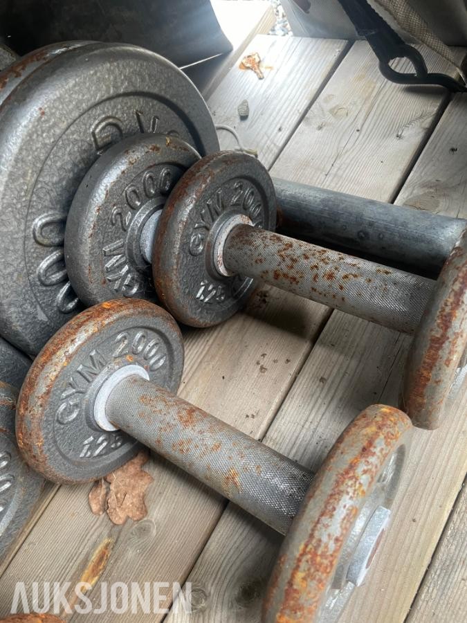 GYM 2000 -  Diverse  vekter
