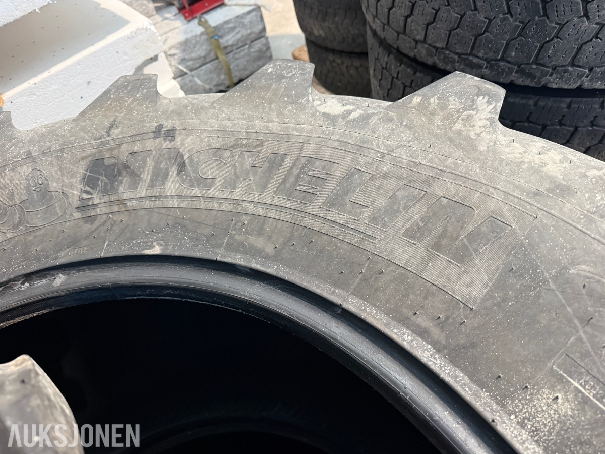 2 stk Michelin VF 710/60-38 traktordekk
