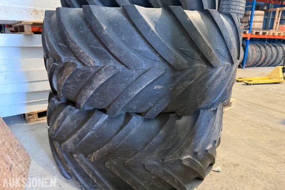 2 stk Michelin VF 710/60-38 traktordekk