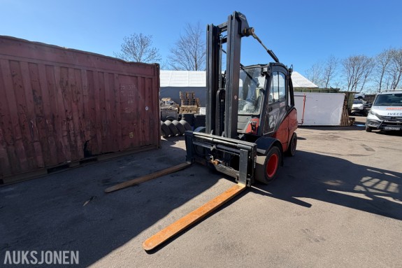 2008 Linde H45D Motvektstruck – 4500 kg – Diesel – Sideforskyver – 20096 timer
