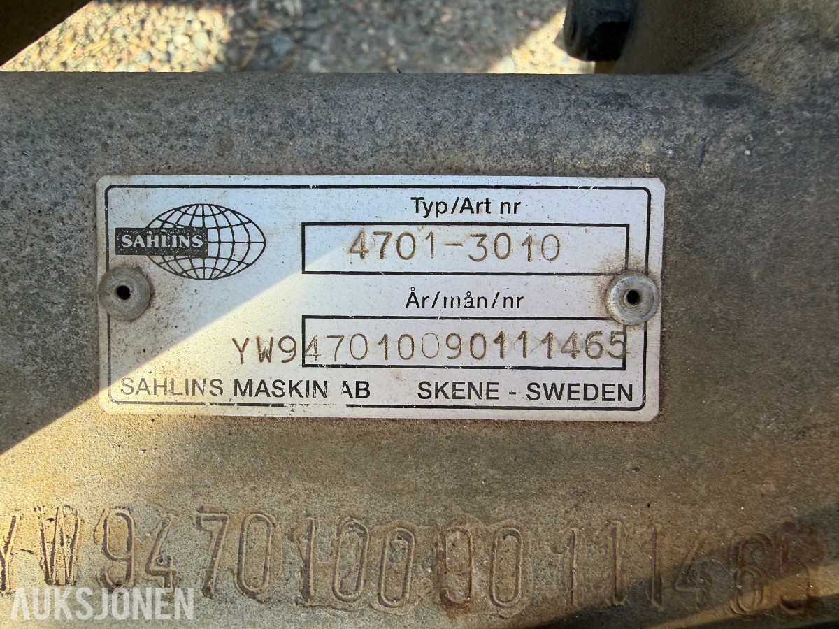 2009 SAHLINS KABELTROMMEL HENGER