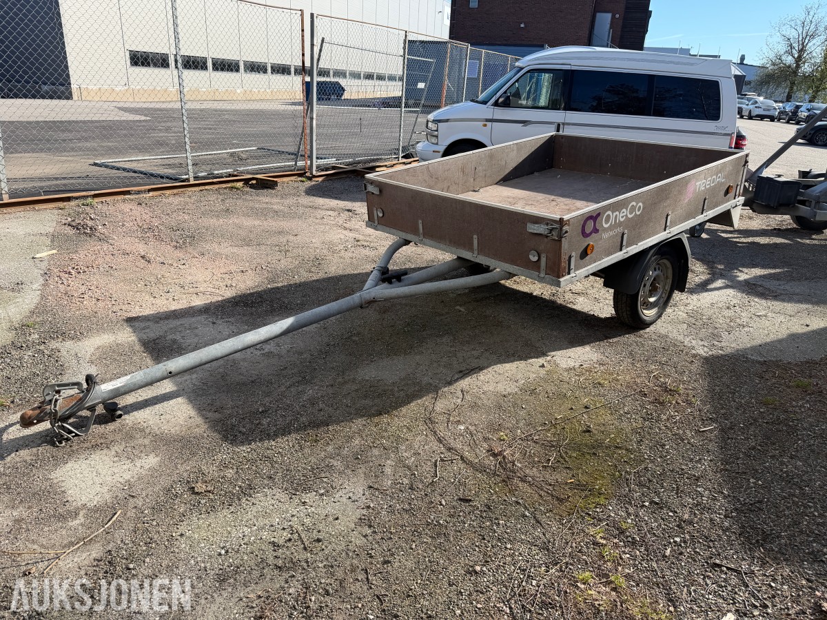 2015 TREDAL 6-580-R TILHENGER -1 AKSLET - 565KG NYTTELAST