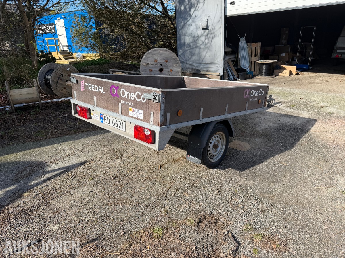2015 TREDAL 6-580-R TILHENGER -1 AKSLET - 565KG NYTTELAST