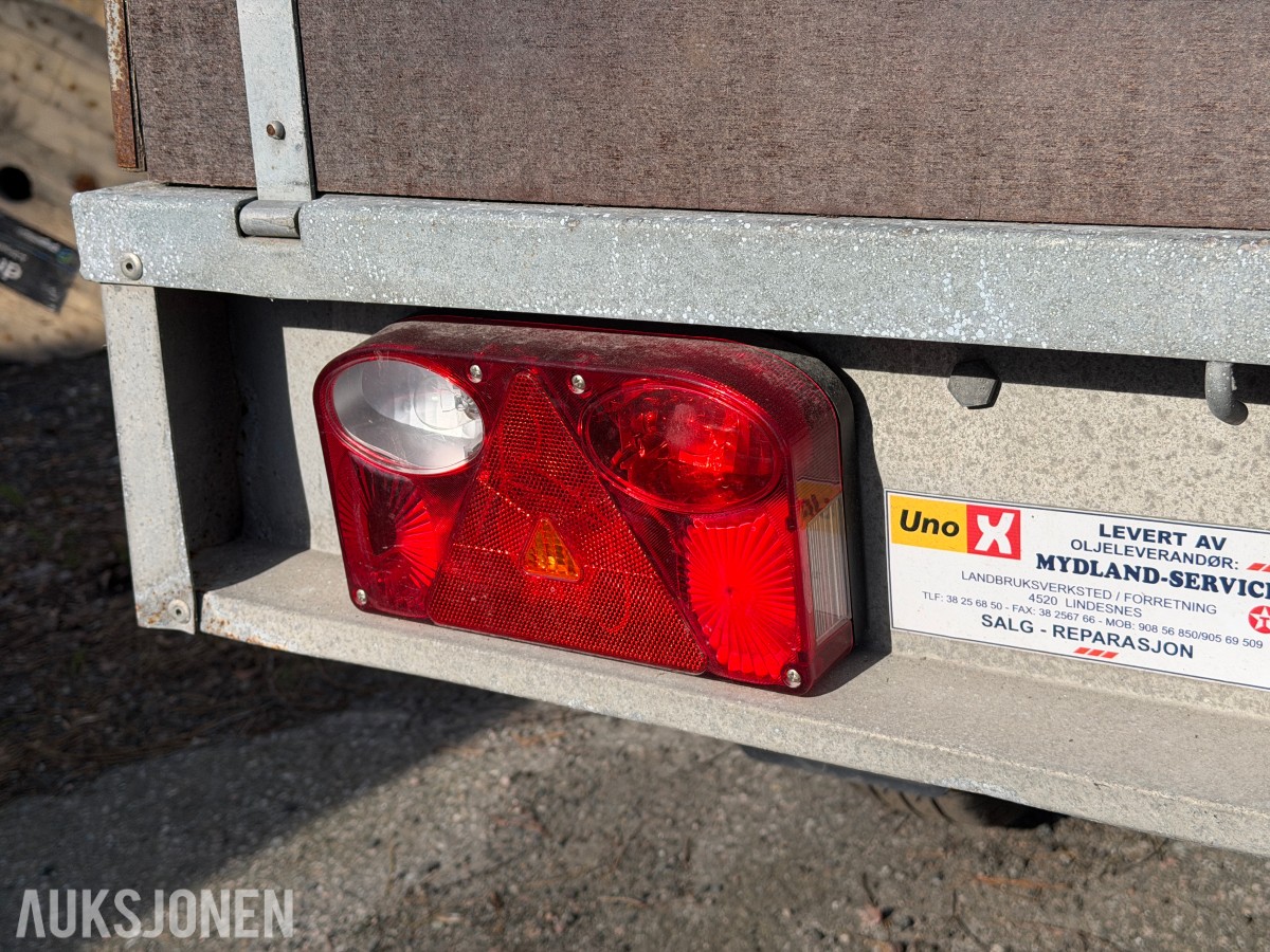 2015 TREDAL 6-580-R TILHENGER -1 AKSLET - 565KG NYTTELAST