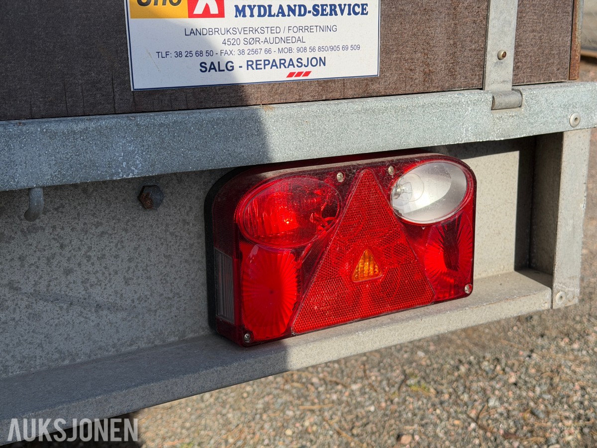 2015 TREDAL 6-580-R TILHENGER -1 AKSLET - 565KG NYTTELAST