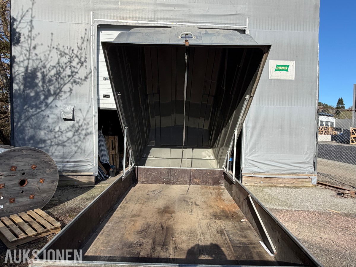 2000 TREDAL T-12BBK VAREHENGER M/ LOKK – BOGGI – -920KG NYTTELAST 