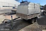 2000 TREDAL T-12BBK VAREHENGER M/ LOKK – BOGGI – -920KG NYTTELAST 