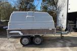 2000 TREDAL T-12BBK VAREHENGER M/ LOKK – BOGGI – -920KG NYTTELAST 