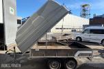 2000 TREDAL T-12BBK VAREHENGER M/ LOKK – BOGGI – -920KG NYTTELAST 