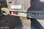 2000 TREDAL T-12BBK VAREHENGER M/ LOKK – BOGGI – -920KG NYTTELAST 