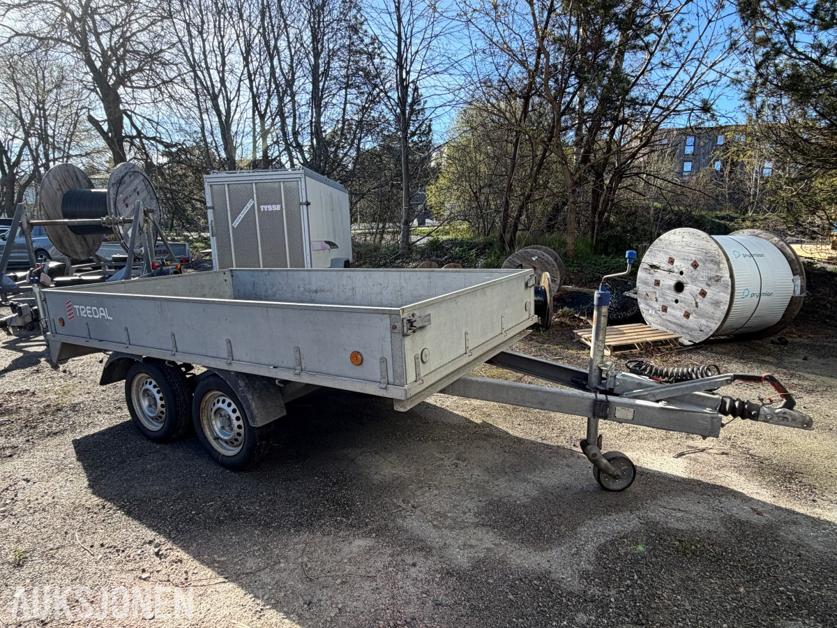 2020 TREDAL T-15-BBL 1500 KG BOGGIHENGER – 2019 MODELL - 