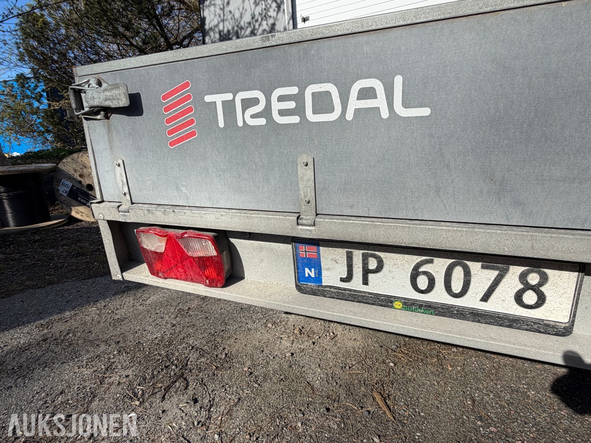 2020 TREDAL T-15-BBL 1500 KG BOGGIHENGER – 2019 MODELL - 