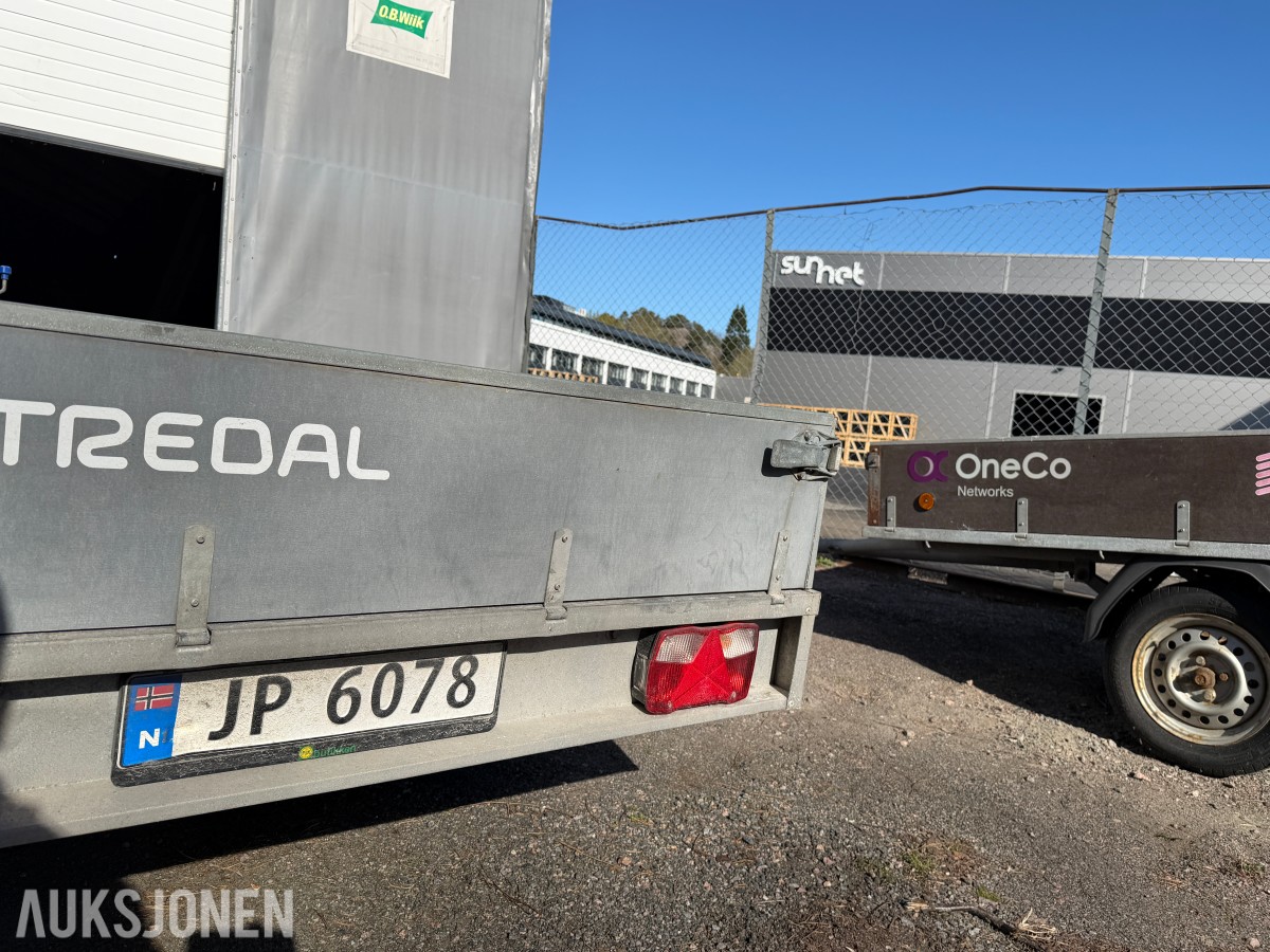 2020 TREDAL T-15-BBL 1500 KG BOGGIHENGER – 2019 MODELL - 