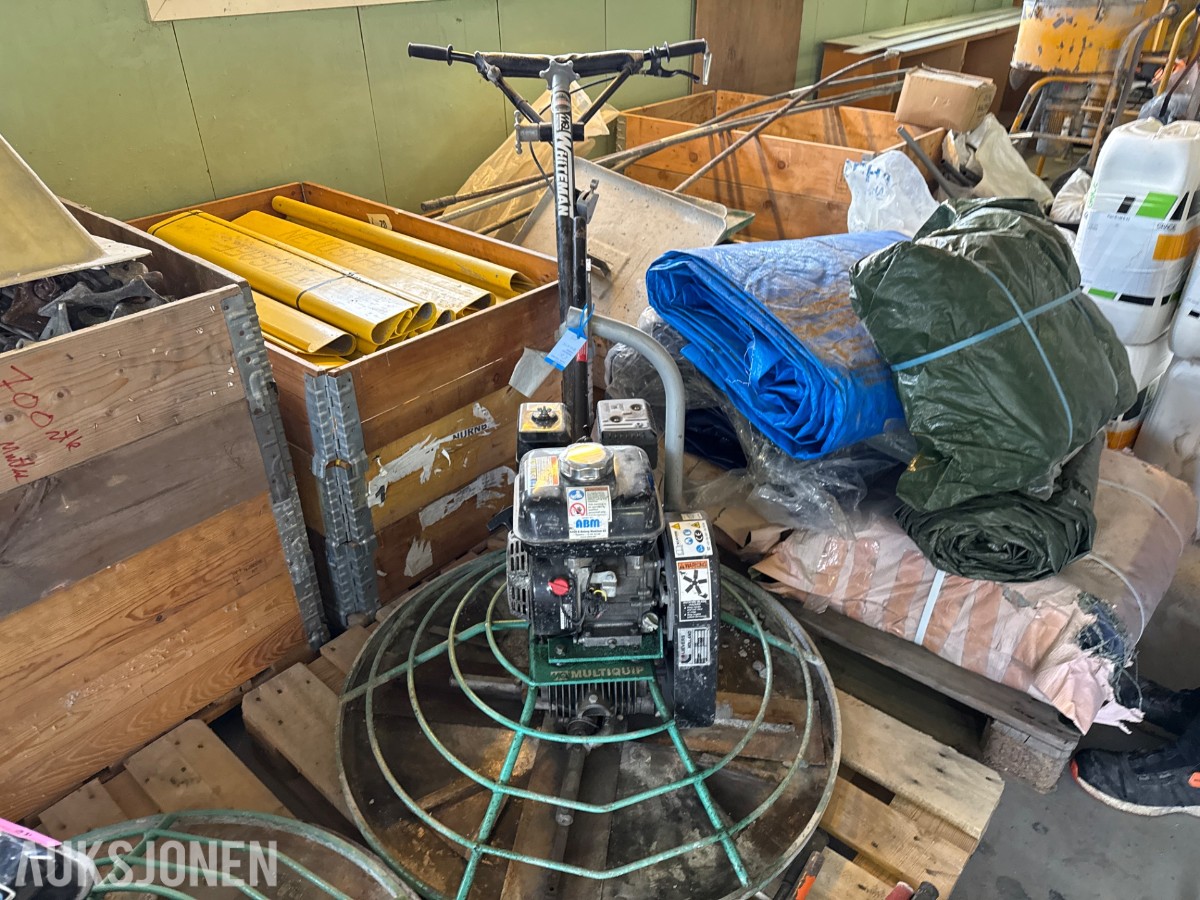 Glattemaskin / helikopter 90 cm – Multiquip