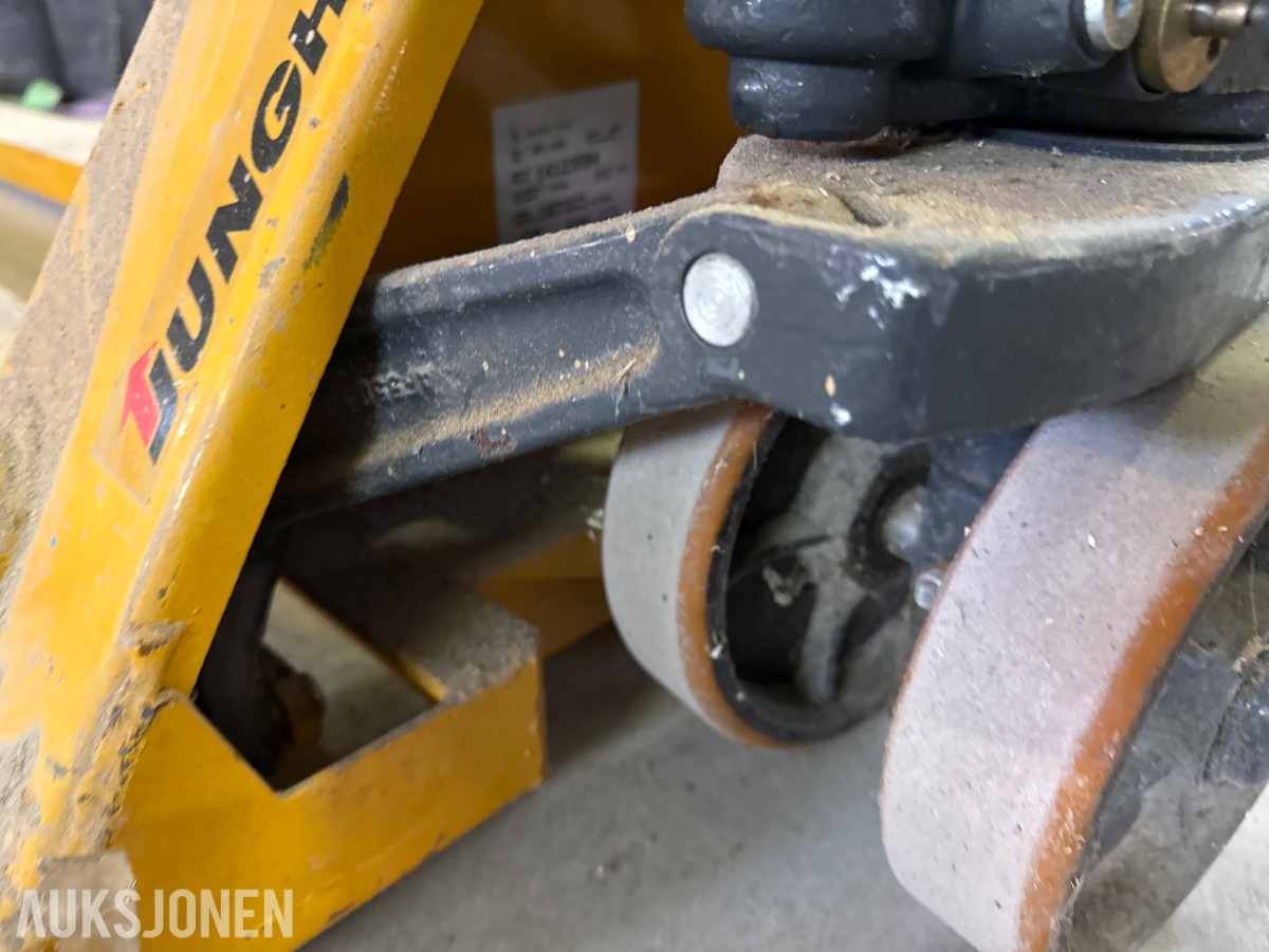 Jungheinrich pallejekk 3000 kg – lange gafler