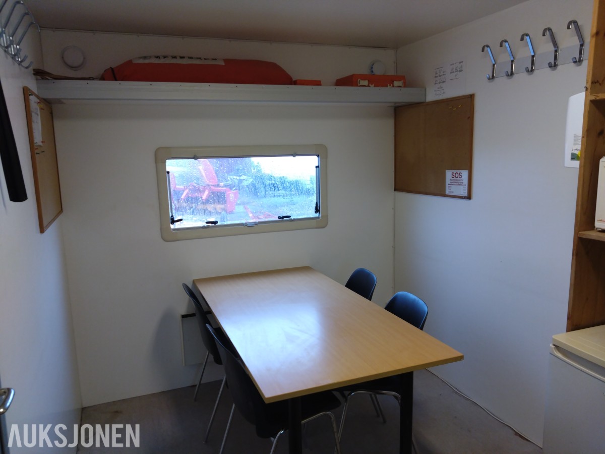 Brakkerigg / mannskapsbrakke med toalett – Arnpro AS