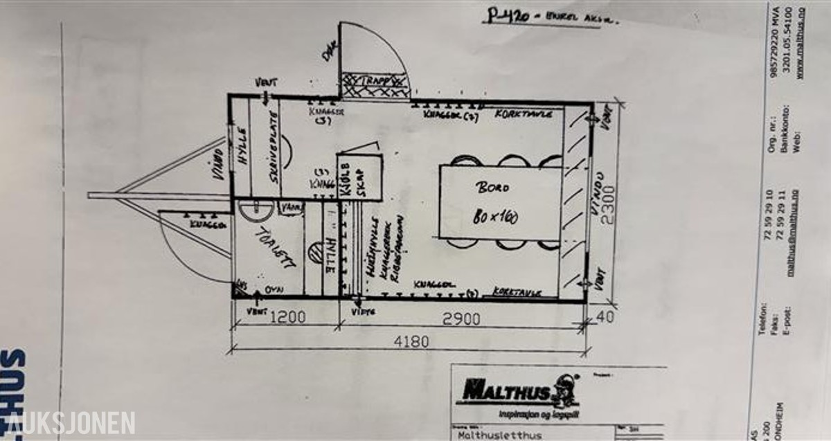 Brakkerigg / mannskapsbrakke med toalett – Arnpro AS