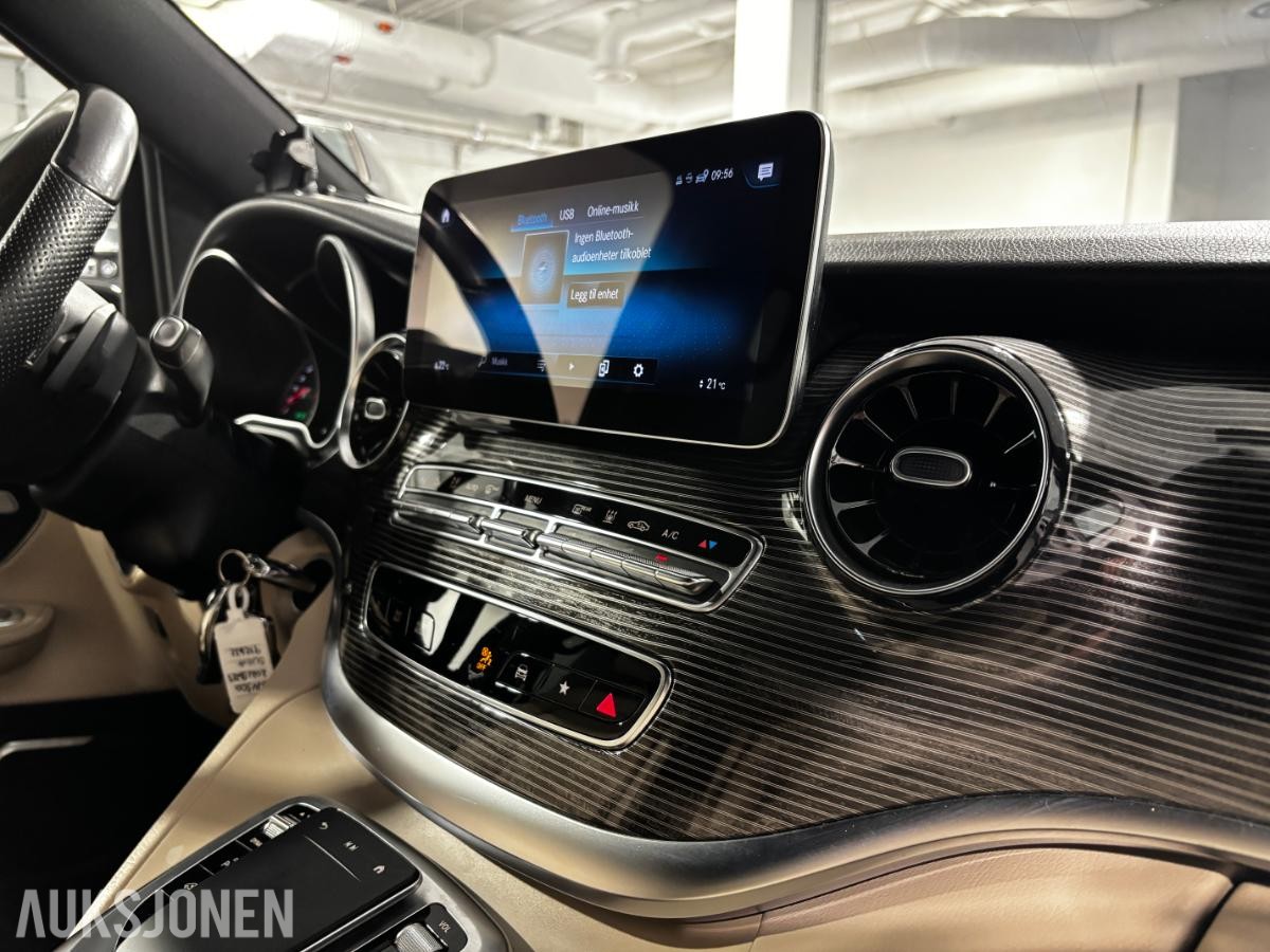 2022 MERCEDES-BENZ EQV 300 AIRMATIC 8 SETER, 141261KM