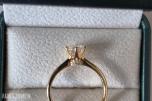 1.41CT DIAMANT RING I GULT 18K GULL.