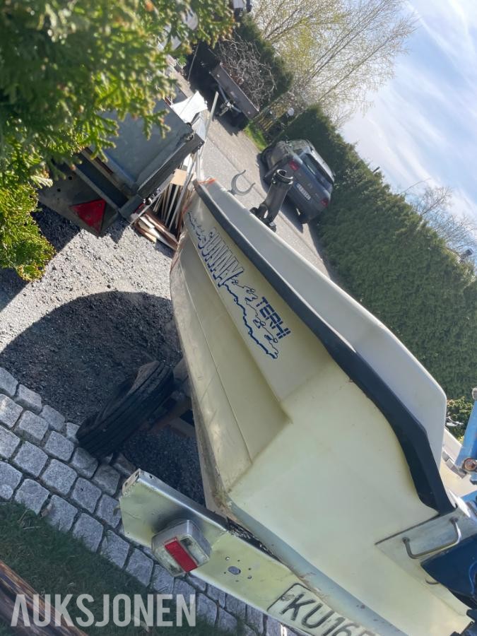 1990 Terhi Sunny båt med  5hk suzuki