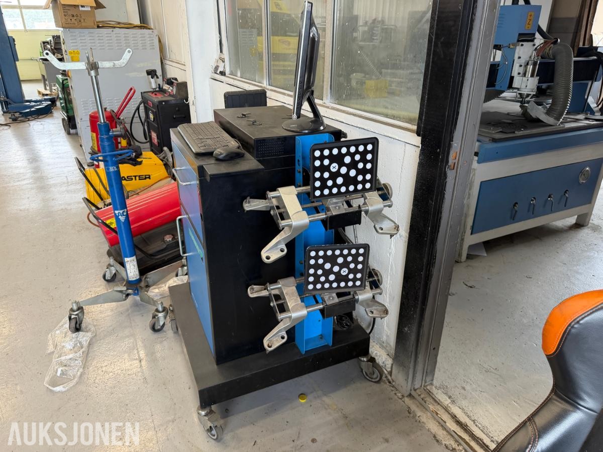 Hofmann Geoliner 670 XD – 2014 – 4-hjulskontroll / hjulstillingsapparat