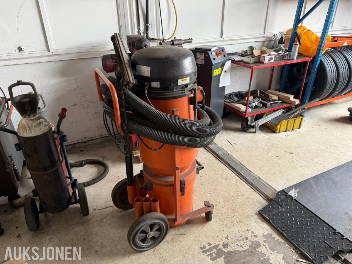 Nederman industristøvsuger BB216 - mobil enhet - ikke funksjonstestet