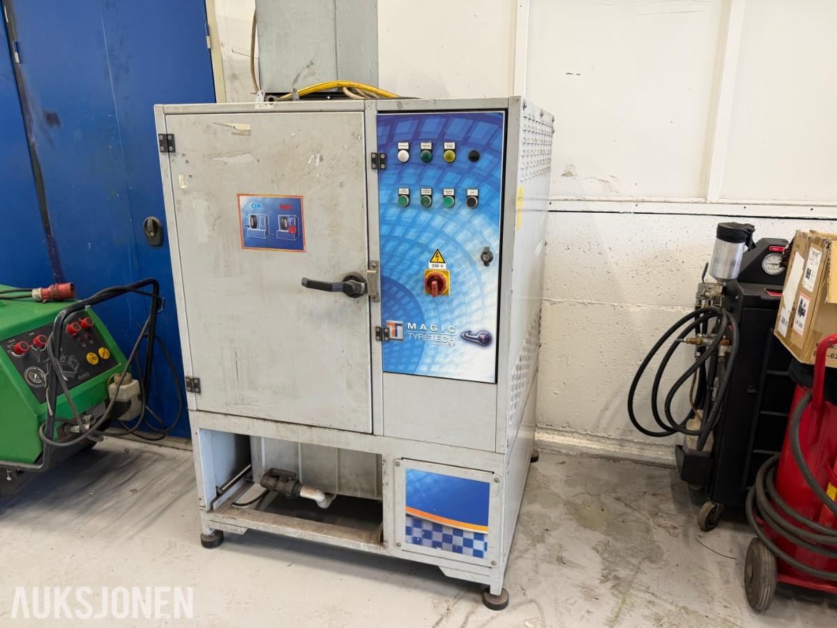 Magic Tyretech dekkvasker / dekkvaskemaskin - 230V 3-fas