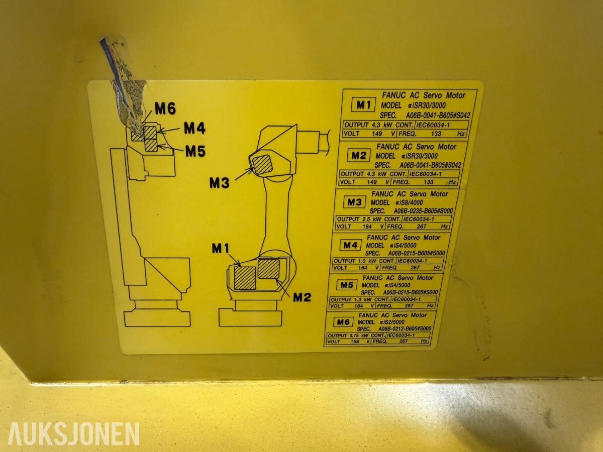 FANUC M-710iC industrirobot med styreskap (R-30iA)