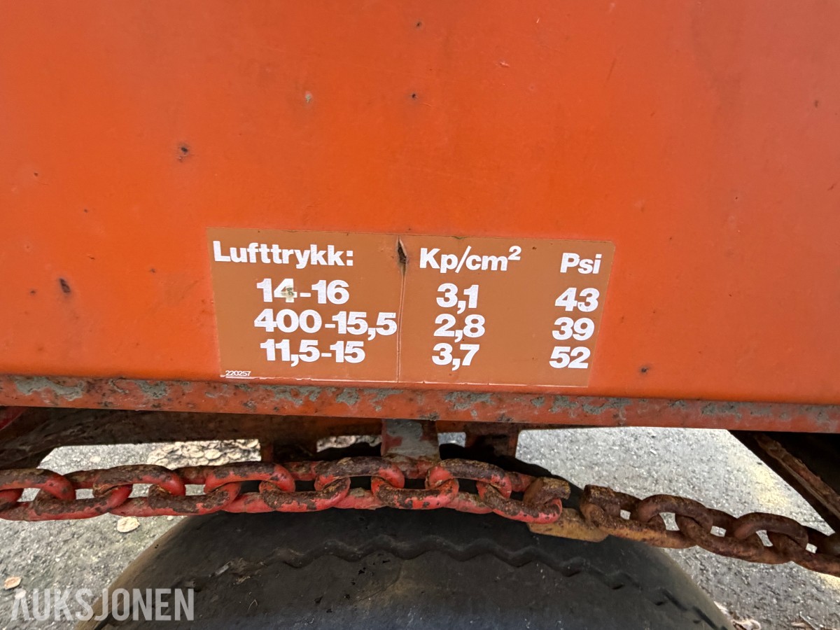 UNDERHAUG AVLESSERVOGN – REP.OBJEKT / DELEVOGN