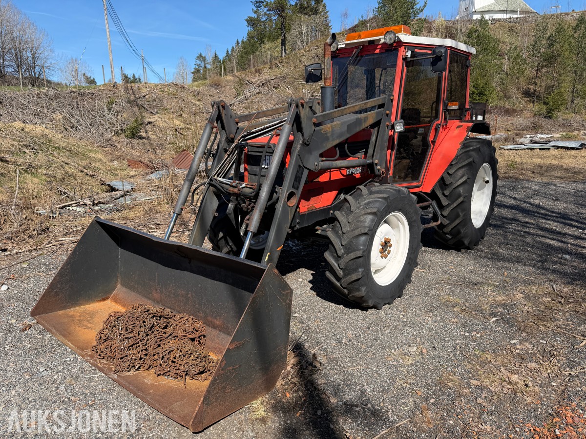 1985 Same EXPLORER 65 DT MED KJETTINGER, FRONTLASTER OG SKUFFE