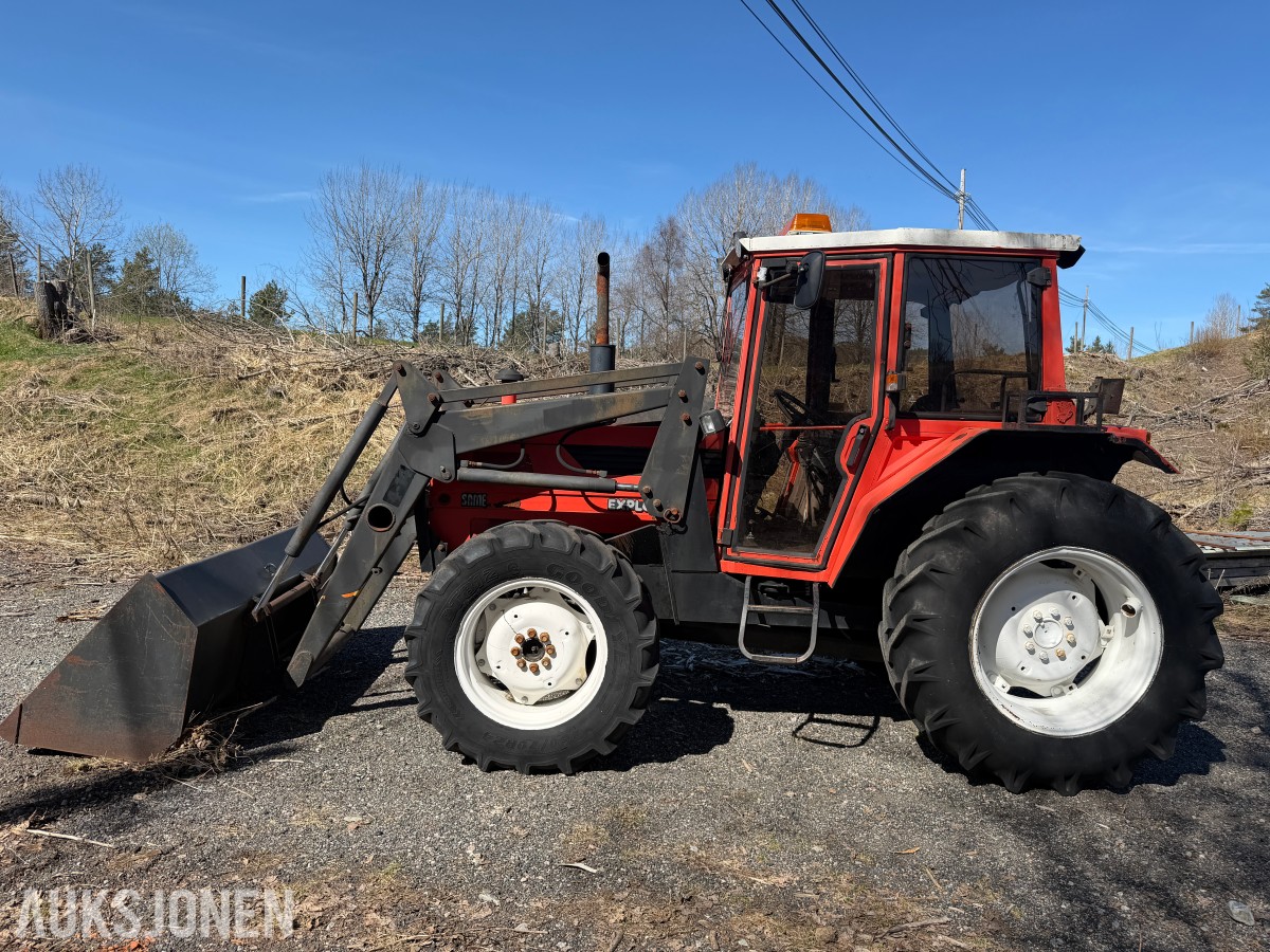 1985 Same EXPLORER 65 DT MED KJETTINGER, FRONTLASTER OG SKUFFE
