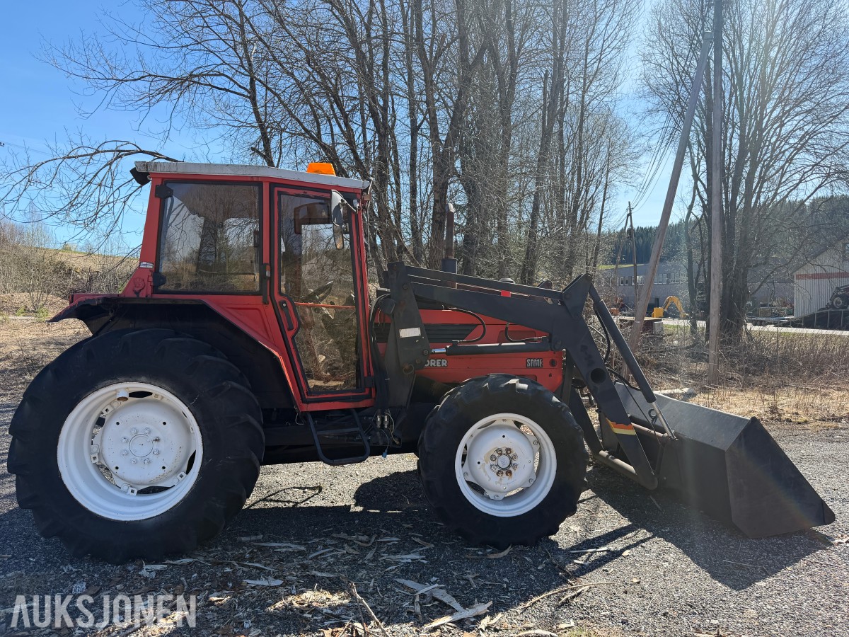 1985 Same EXPLORER 65 DT MED KJETTINGER, FRONTLASTER OG SKUFFE