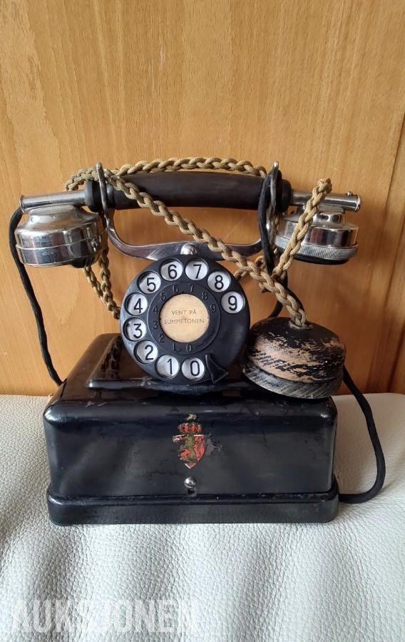 Elektrisk Bureau Vintage bordtelefon