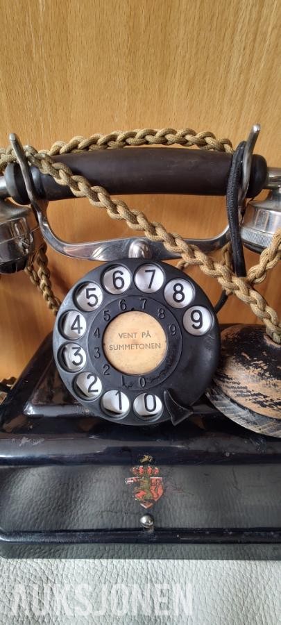 Elektrisk Bureau Vintage bordtelefon